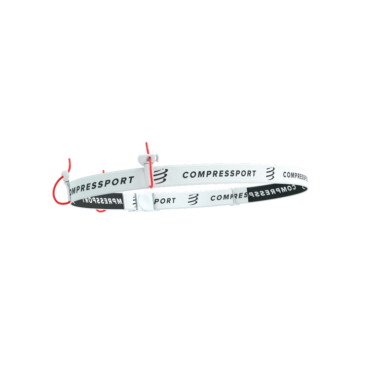 Compressport | Renngürtel | Weiß