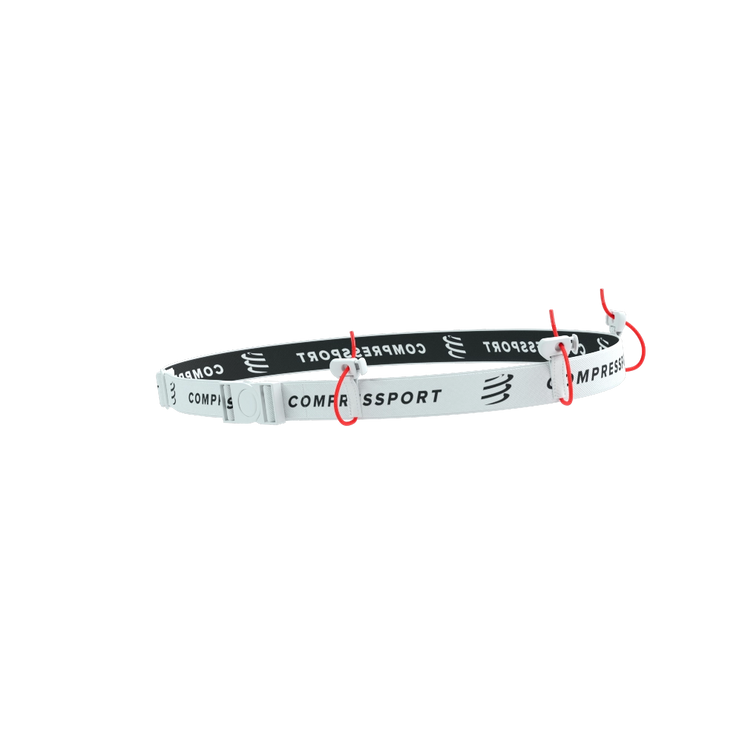 Compressport | Renngürtel | Weiß