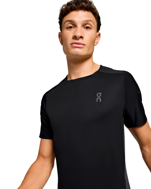 ON | Performance T-Shirt | Black / Eclipse | Heren