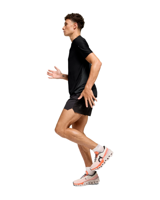 ON | Performance T-Shirt | Black / Eclipse | Heren