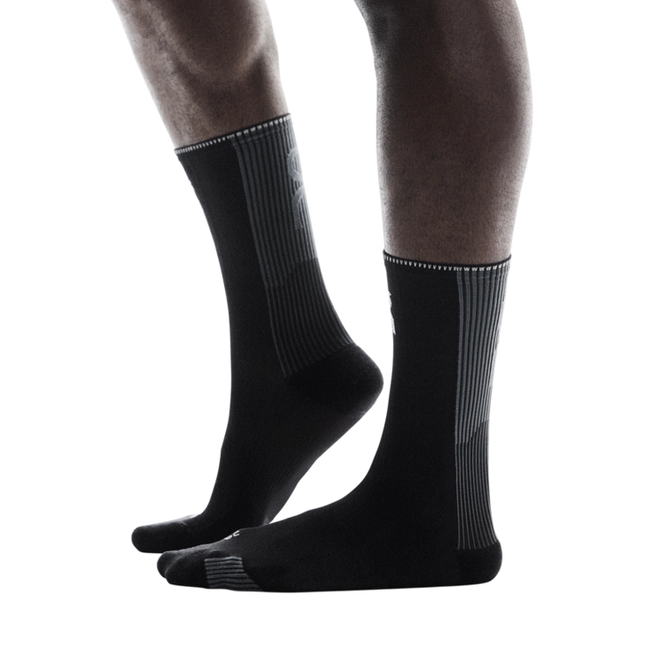 ON | Performance Run Sock High | Black / Eclipse