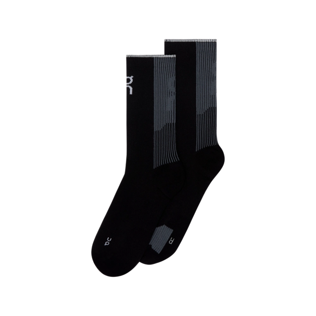 ON | Performance Run Sock High | Schwarz / Eclipse
