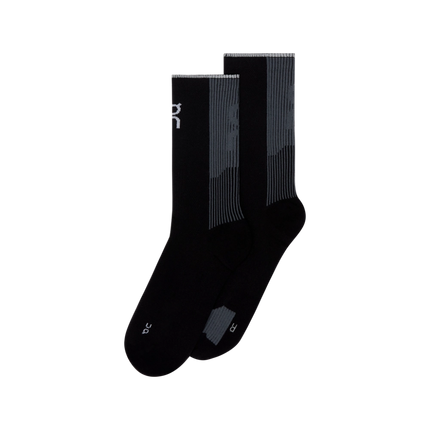 ON | Performance Run Sock High | Black / Eclipse