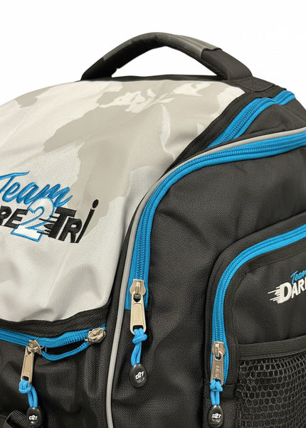 Dare2Tri | Triathlon Transitionbag | Black / Blue