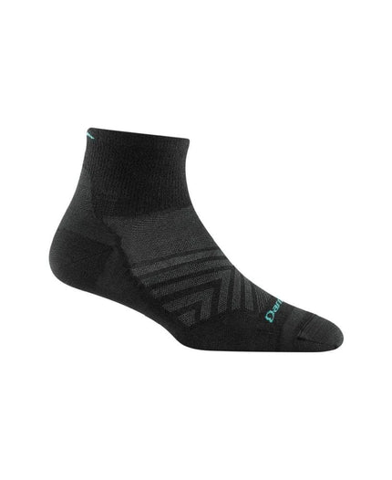 Darn Tough | Run Sock 1/4 Lightweight | Dames | Black