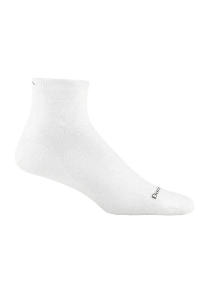 Darn Tough | Run Sock 1/4 Lightweight | Heren | White