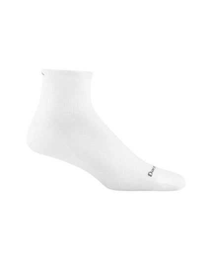 Darn Tough | Run Sock 1/4 Lightweight | Heren | White
