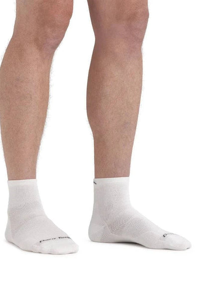 Darn Tough | Run Sock 1/4 Lightweight | Heren | White