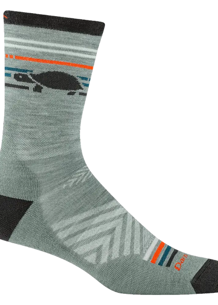 Darn Tough | Run Sock Pacer Lightweight Cushion | Heren | Seafoam