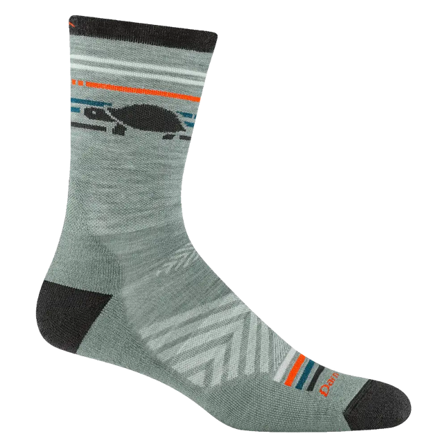 Darn Tough | Run Sock Pacer Lightweight Cushion | Heren | Seafoam