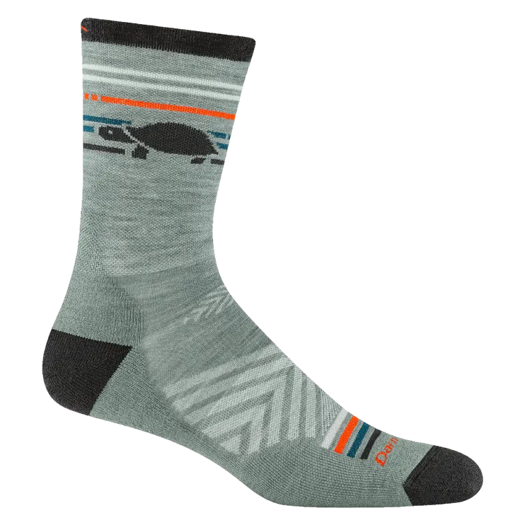 Darn Tough | Run Sock Pacer Lightweight Cushion | Heren | Seafoam