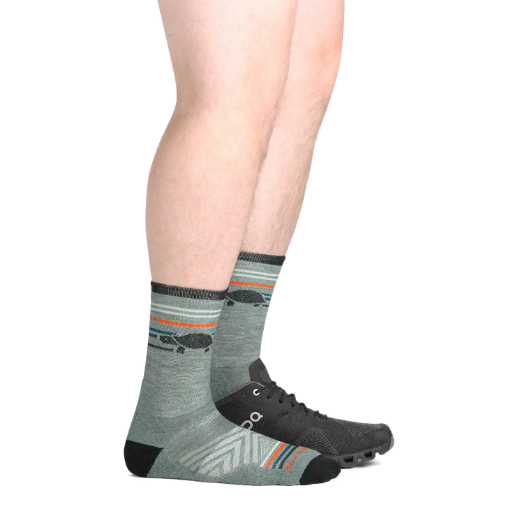 Darn Tough | Run Sock Pacer Lightweight Cushion | Heren | Seafoam