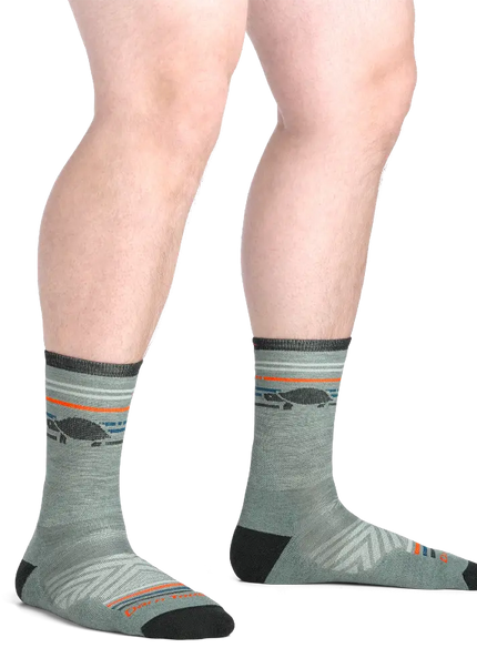 Darn Tough | Run Sock Pacer Lightweight Cushion | Heren | Seafoam