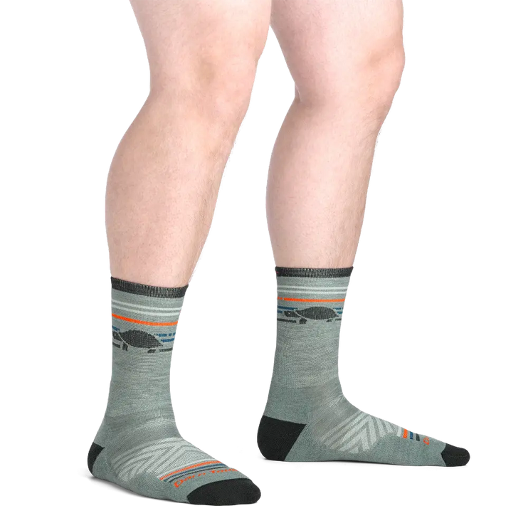 Darn Tough | Run Sock Pacer Lightweight Cushion | Heren | Seafoam