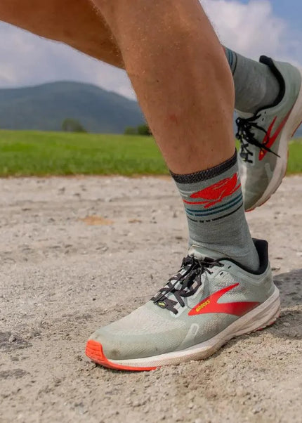 Darn Tough | Run Sock Pacer Lightweight Cushion | Heren | Seafoam