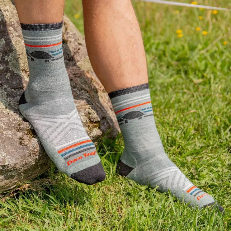 Darn Tough | Run Sock Pacer Lightweight Cushion | Heren | Seafoam