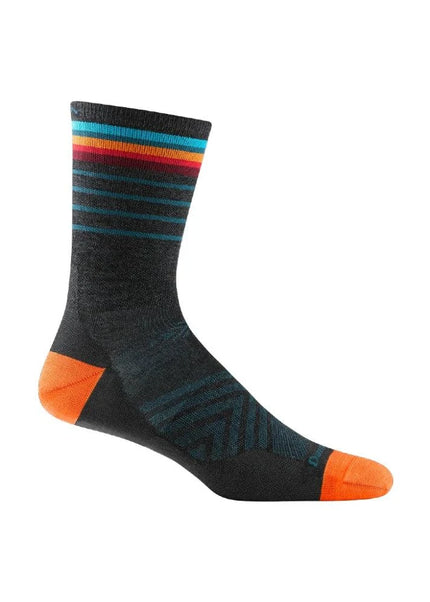 Darn Tough | Run Sock Stride Lightweight | Heren | Charcoal