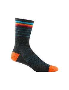 Darn Tough | Run Sock Stride Lightweight | Heren | Charcoal