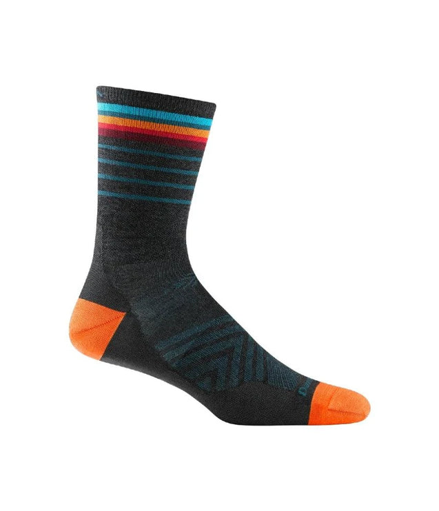 Darn Tough | Run Sock Stride Lightweight | Heren | Charcoal