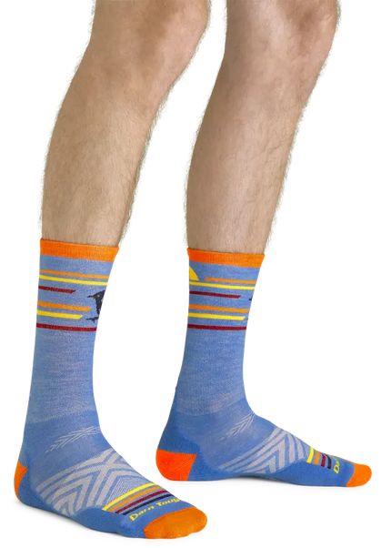 Darn Tough | Run Sock Frontrunner Lightweight Cushion | Heren | Surf