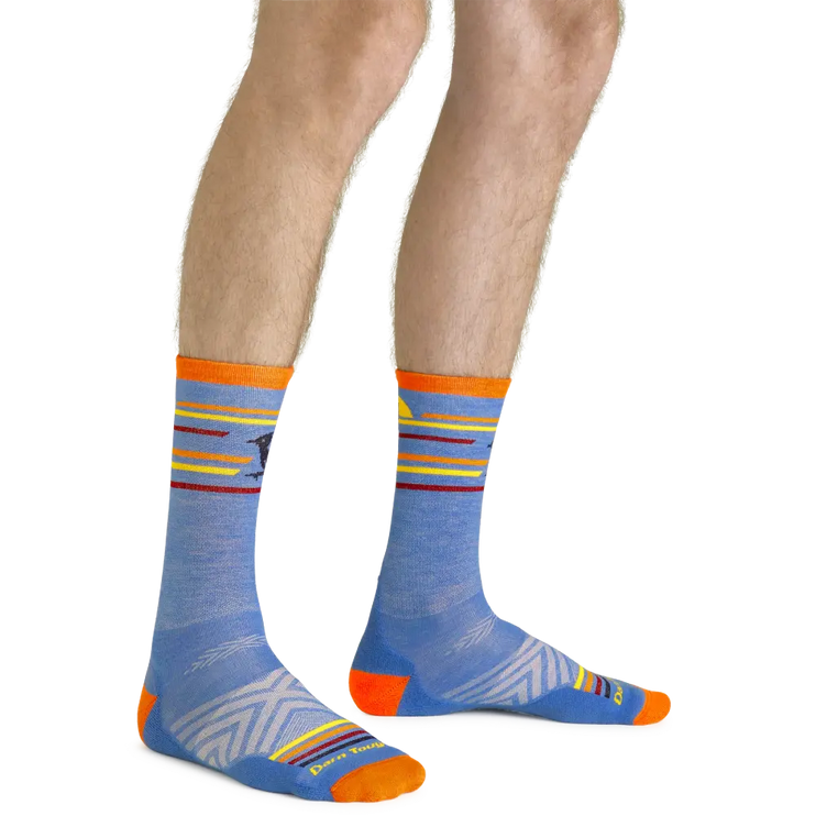 Darn Tough | Run Sock Frontrunner Lightweight Cushion | Heren | Surf