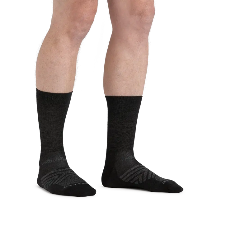 Darn Tough | Run Sock Micro Crew Ultra-Lightweight | Heren | Black
