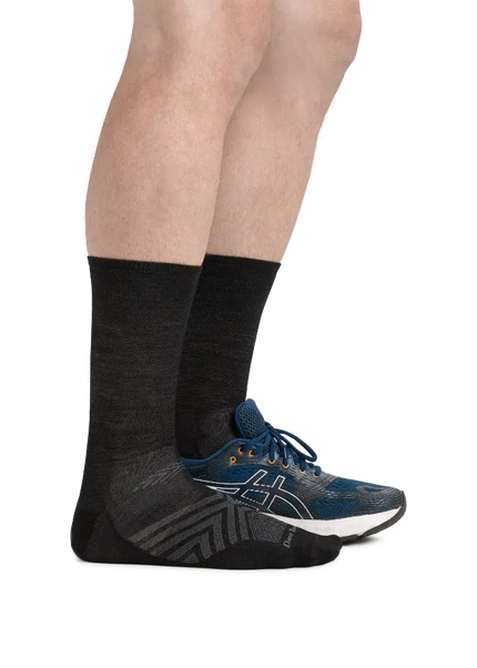 Darn Tough | Run Sock Micro Crew Ultra-Lightweight | Heren | Black