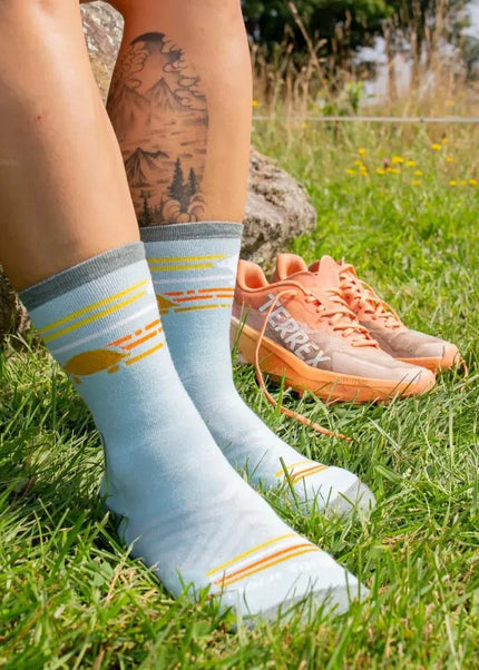 Darn Tough | Run Sock Pacer Lightweight Cushion | Dames | Glacier