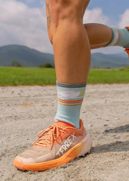 Darn Tough | Run Sock Pacer Lightweight Cushion | Dames | Glacier