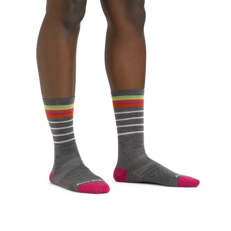Darn Tough | Run Sock Stride Lightweight | Dames | Gray