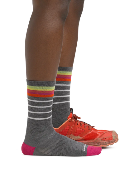 Darn Tough | Run Sock Stride Lightweight | Dames | Gray