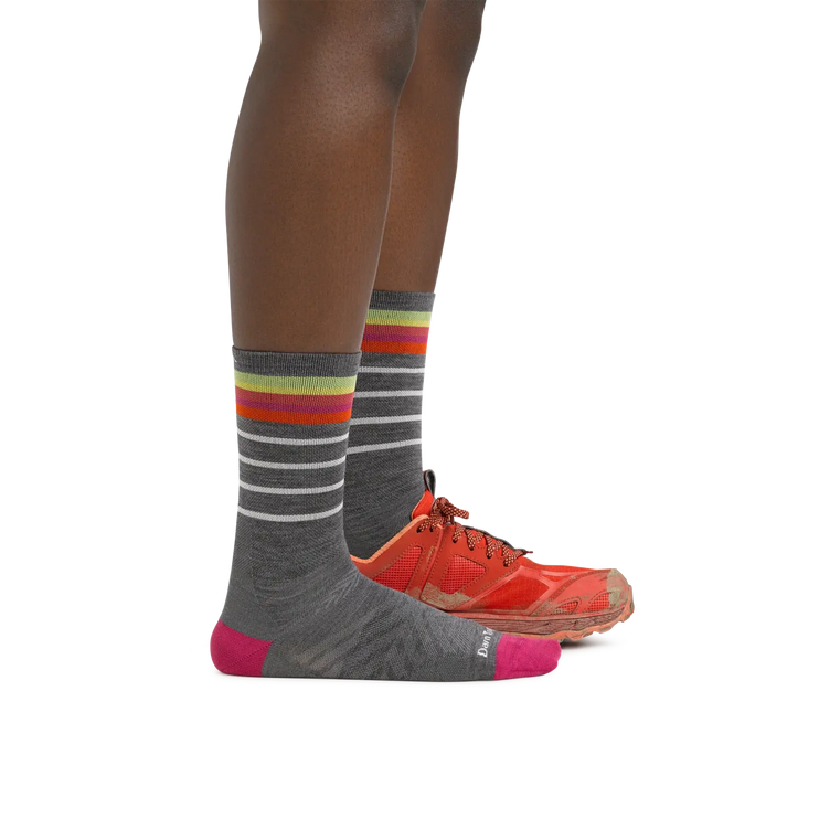 Darn Tough | Run Sock Stride Lightweight | Dames | Gray