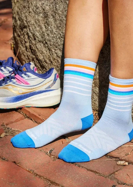 Darn Tough | Run Sock Stride Lightweight | Dames | Sky