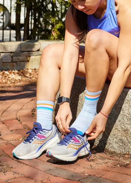 Darn Tough | Run Sock Stride Lightweight | Dames | Sky
