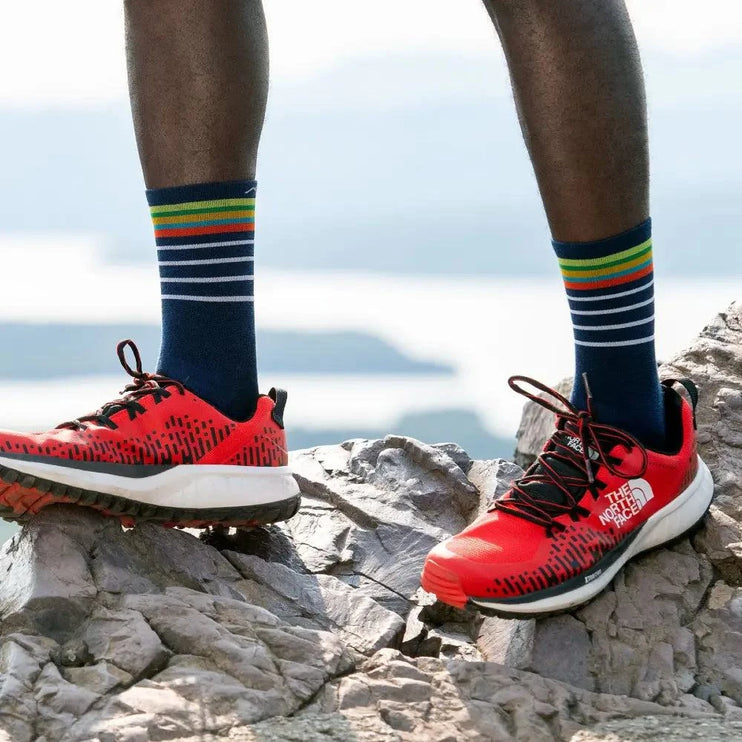 Darn Tough | Run Sock Stride Lightweight | Heren | Eclipse