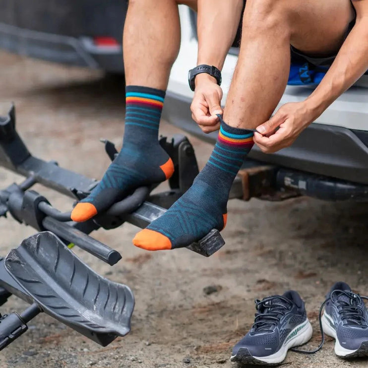 Darn Tough | Run Sock Stride Lightweight | Heren | Eclipse