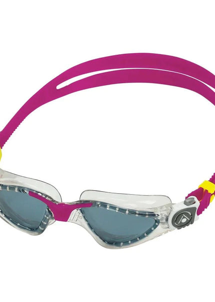 AquaSphere | Kayenne Small | Dark Lens | Clear / Raspberry