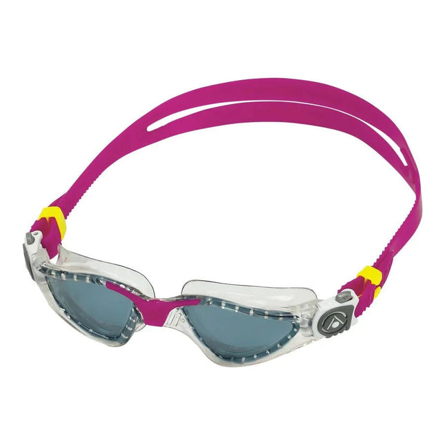 AquaSphere | Kayenne Small | Dark Lens | Clear / Raspberry