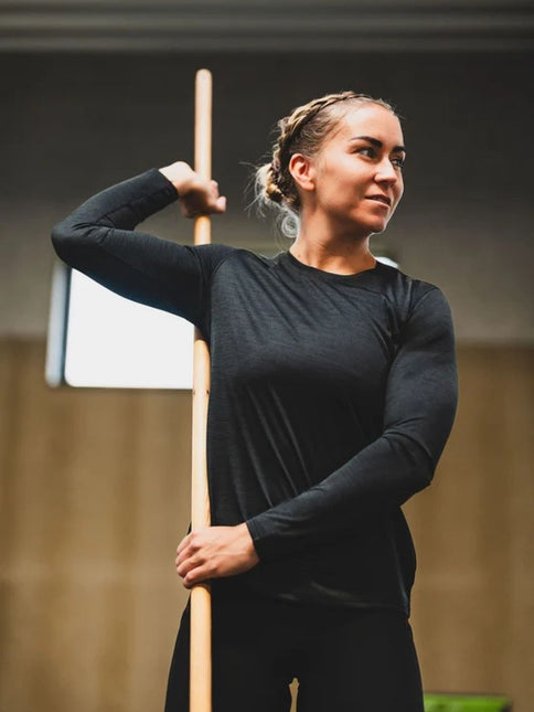 FUSION | C3 Long Sleeve Shirt | Dames | Black