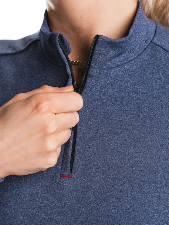 FUSION | C3 Zip Neck | Dames | Night Blue