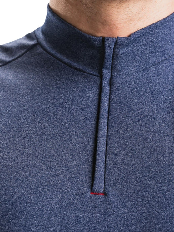 FUSION | C3 Zip Neck | Heren | Night Blue