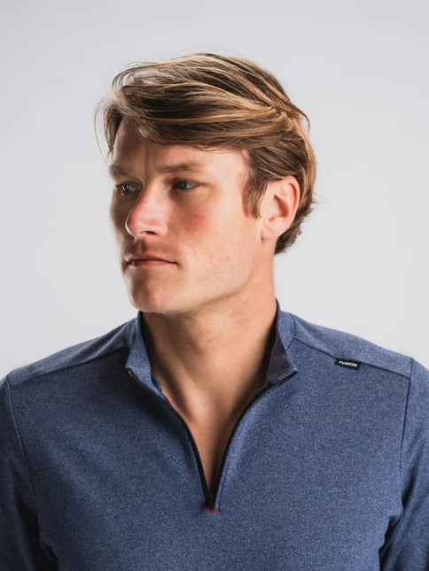 FUSION | C3 Zip Neck | Heren | Night Blue