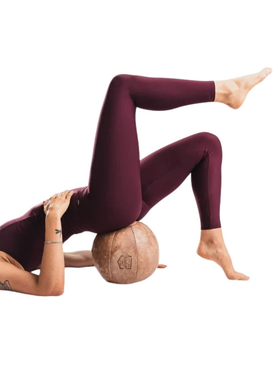FUSION | High Rise Tights Pocket | Dames | Bordeaux