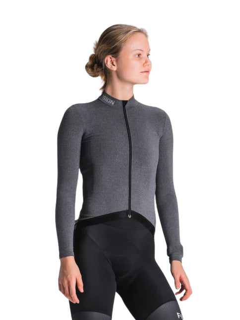 FUSION | Light LS Cycling Jersey | Dames | Grey
