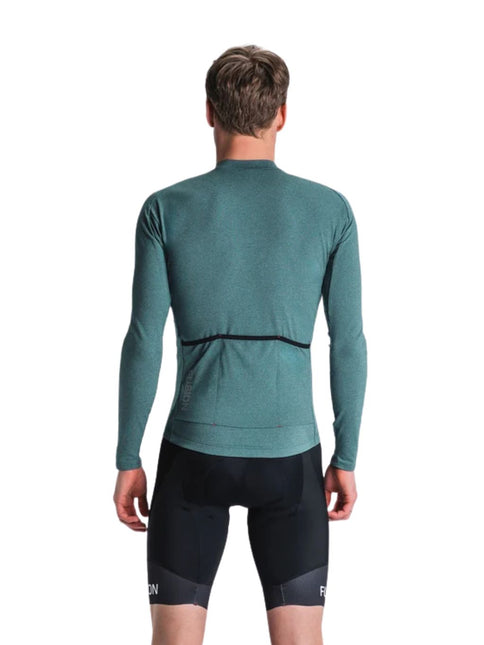 FUSION | Light LS Cycling Jersey | Heren | Green