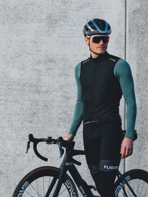 FUSION | Light LS Cycling Jersey | Heren | Green