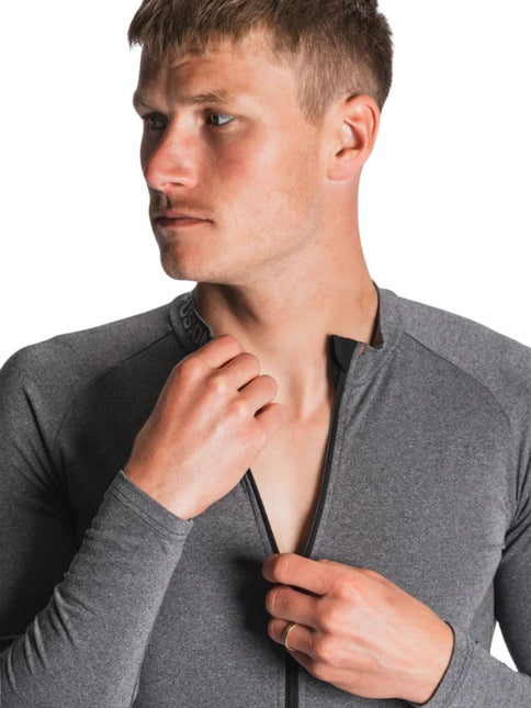 FUSION | Light LS Cycling Jersey | Heren | Grey