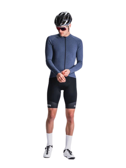 FUSION | Light LS Cycling Jersey | Heren | Night Blue