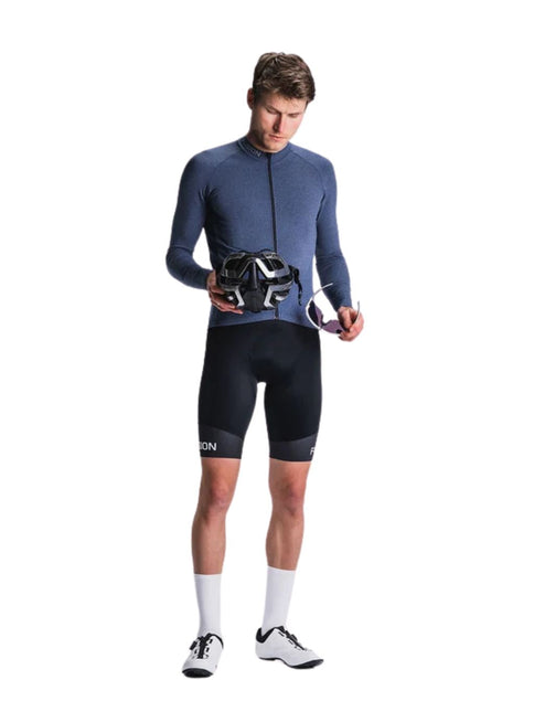 FUSION | Light LS Cycling Jersey | Heren | Night Blue