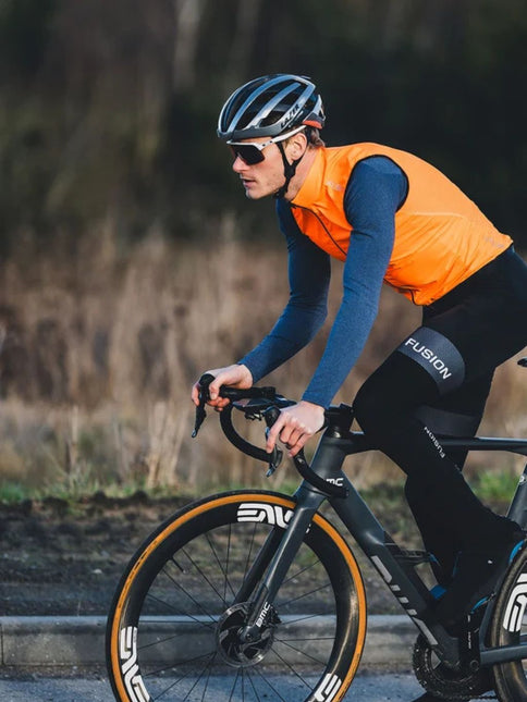 FUSION | Light LS Cycling Jersey | Heren | Night Blue
